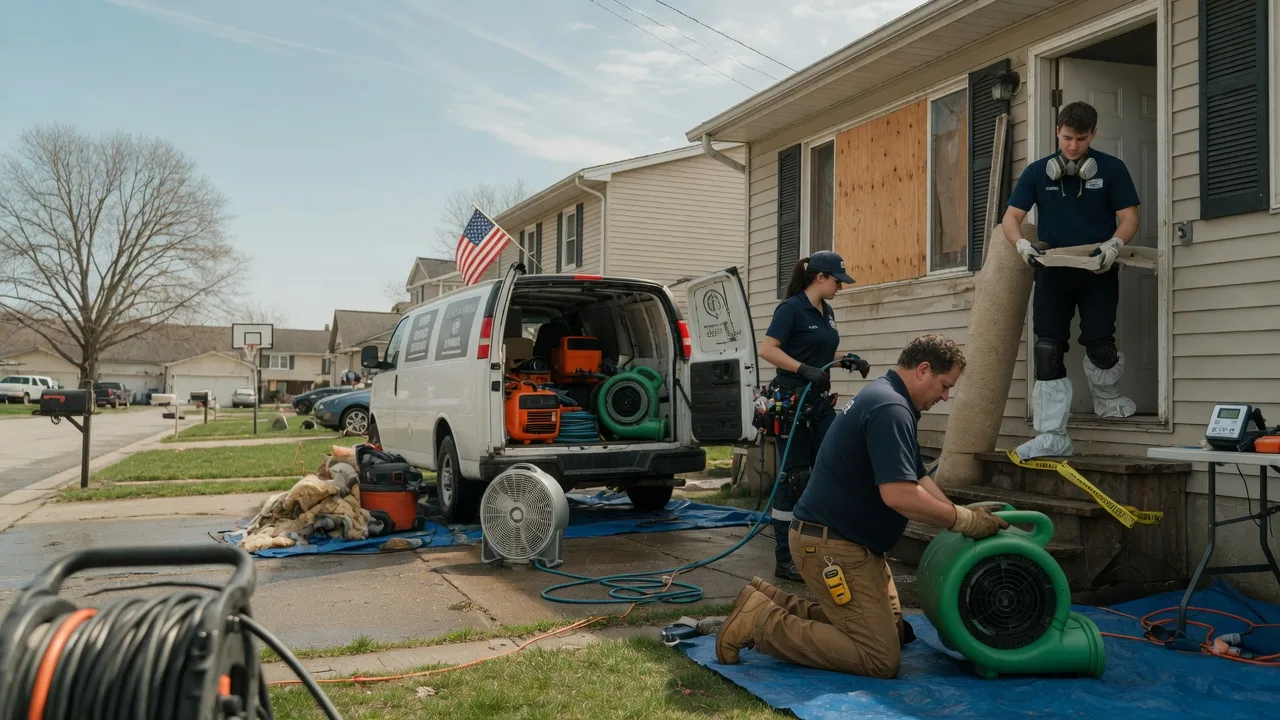 Water Damage Restoration in Burchard, NE near me